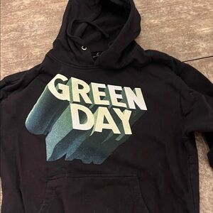 Green Day Black Hoodie